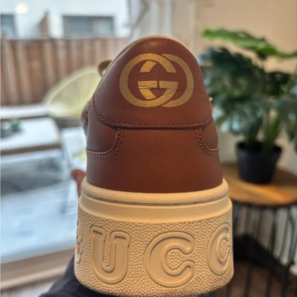 GG logo-embossed sneakers *Original* $700 - Picture 2 of 4